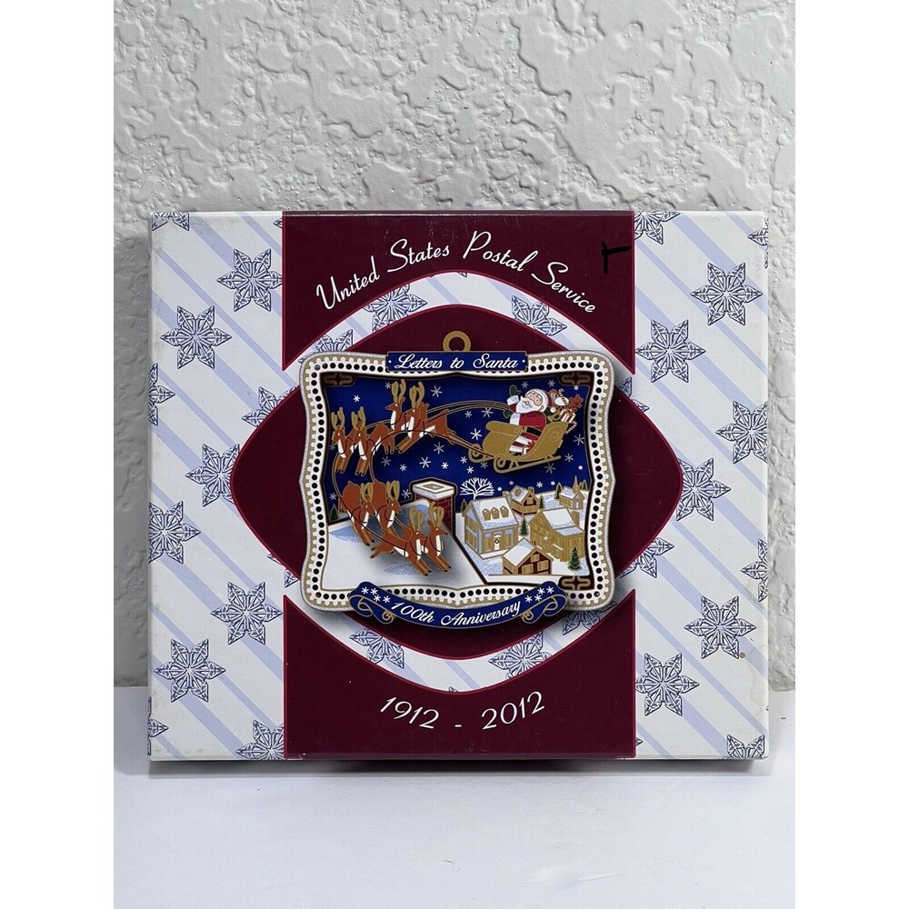 United States Postal Service 1912-2012 Letters to SANTA CHRISTMAS Ornament